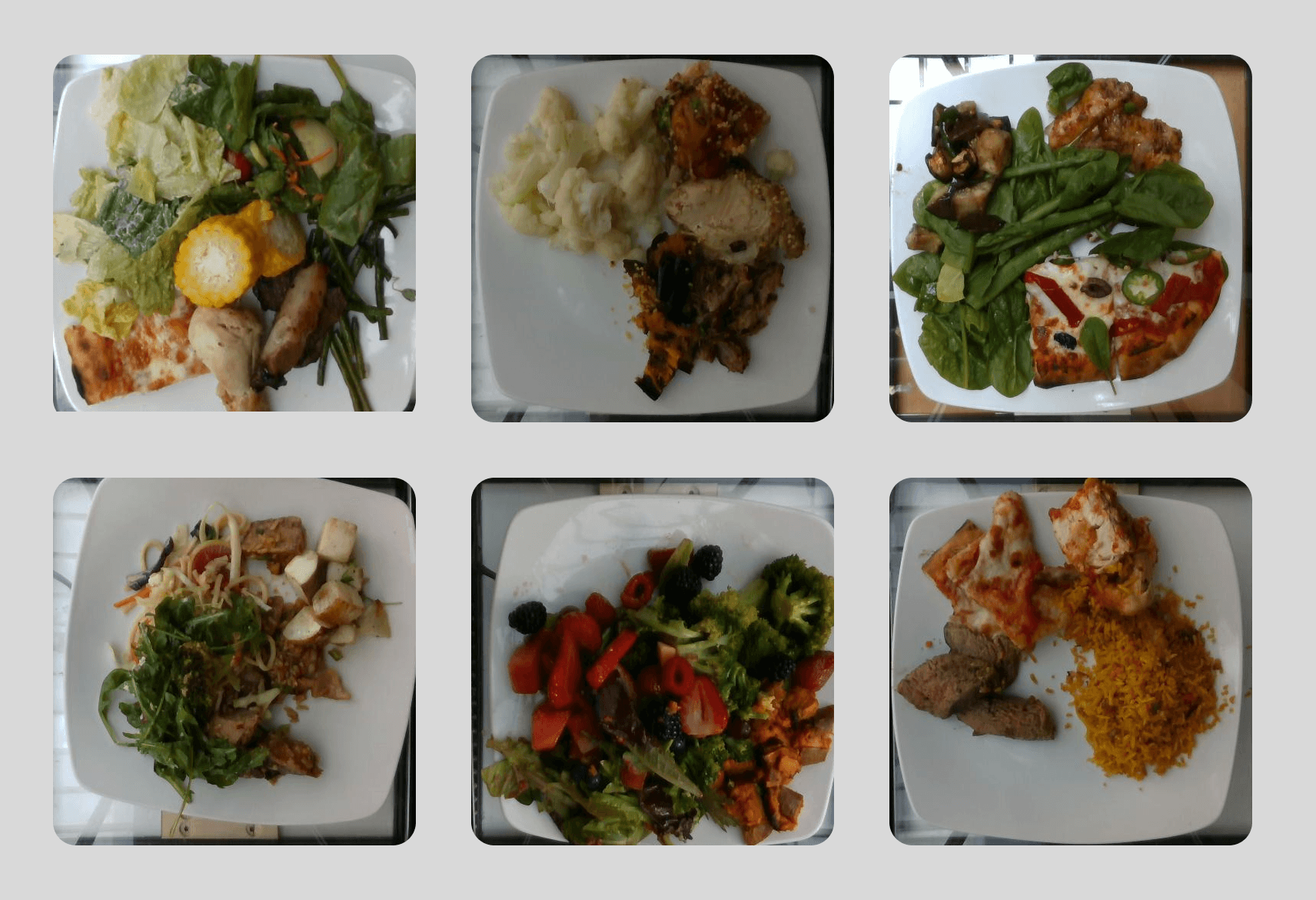 Example images from the test set